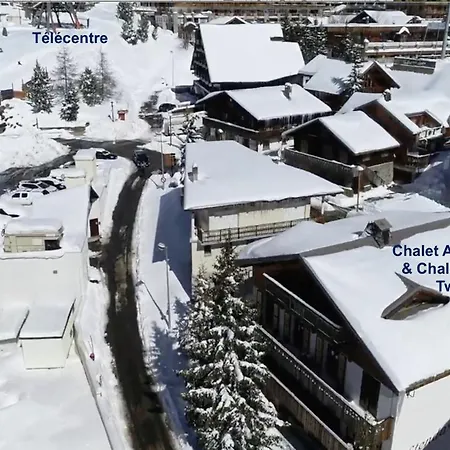 Alpe Two - Sea And Mountain Pleasure 12p- Pieds Des Pistes- Centre - Jacuzzi - Sauna - 5 - 5 Salle De Bains Lejlighed